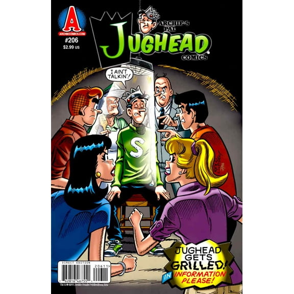 Archie's Pal Jughead Comics #206 VF ; Archie Comic Book