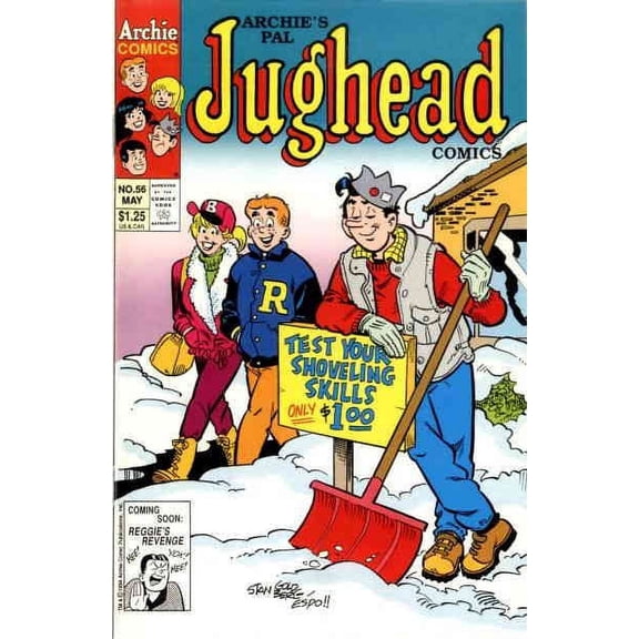 Archie's Pal Jughead Comics #56 VF ; Archie Comic Book