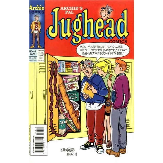 Archie's Pal Jughead Comics #88 VF ; Archie Comic Book