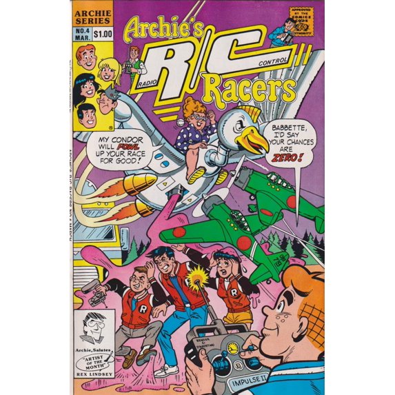 Archie's R/C Racers #4 VF ; Archie Comic Book