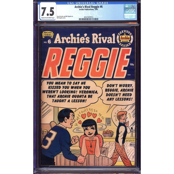 Archie's Rival Reggie #6 - CGC 7.5 Comic Book