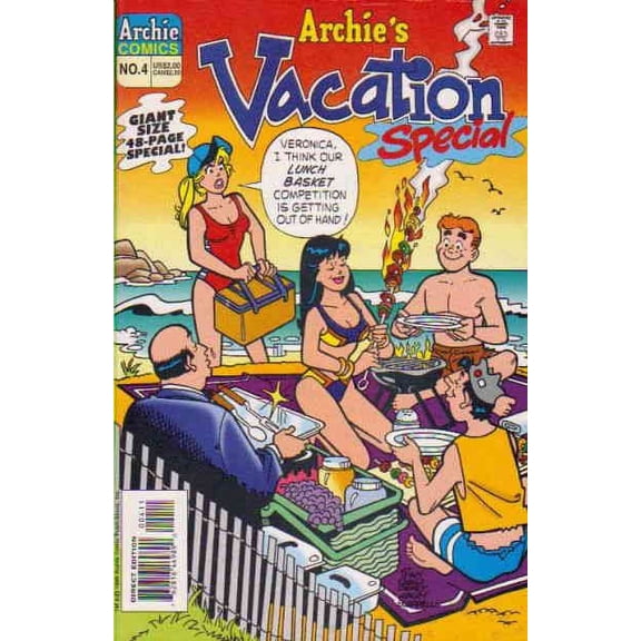 Archie's Vacation Special #4 VF ; Archie Comic Book