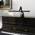 thumbnail image 1 of Archilight Stella-Pro Musical Stand Light Double Arm for Piano: Modern Design, Asymmetric Lighting, 3000K-6500K CCT Adjustable, Dimmable, Heavy Weight Base with Light Sensor, 12W LED, Eye Protection, 1 of 7