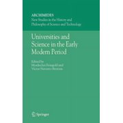 Archimedes Universities and Science in the Early Modern Period, Book 12, Hardcover