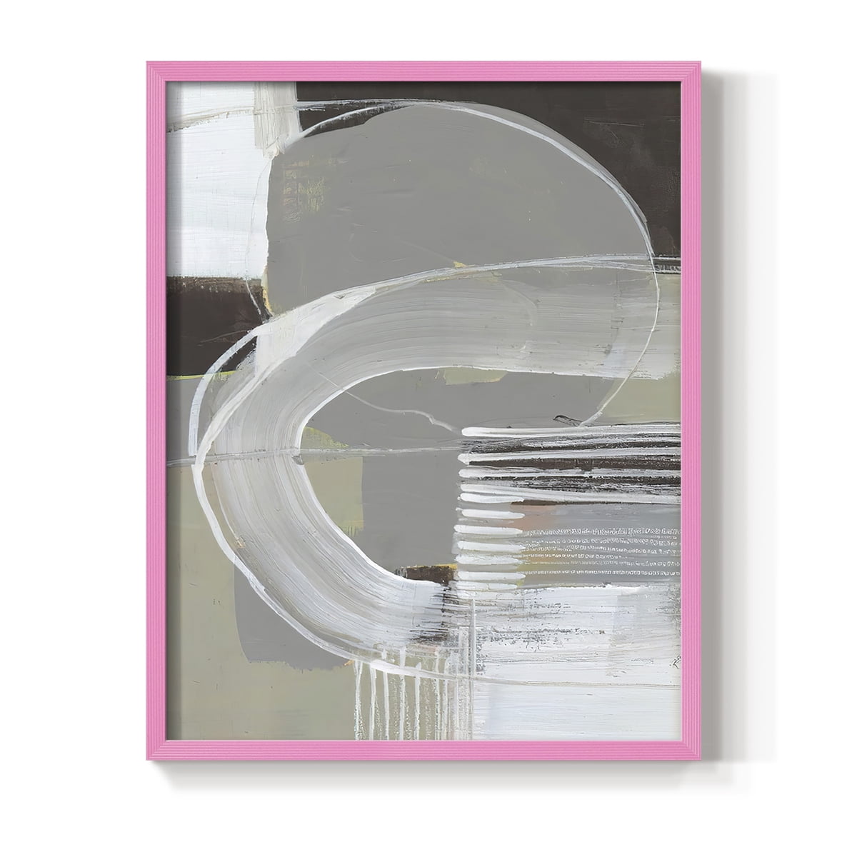 Arching Neutrals II in Paper Solid Wood 11 x 14 Framed Print