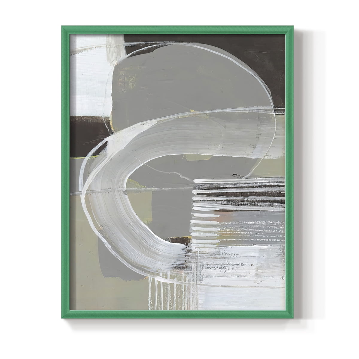 Arching Neutrals II in Paper Solid Wood 11 x 14 Framed Print