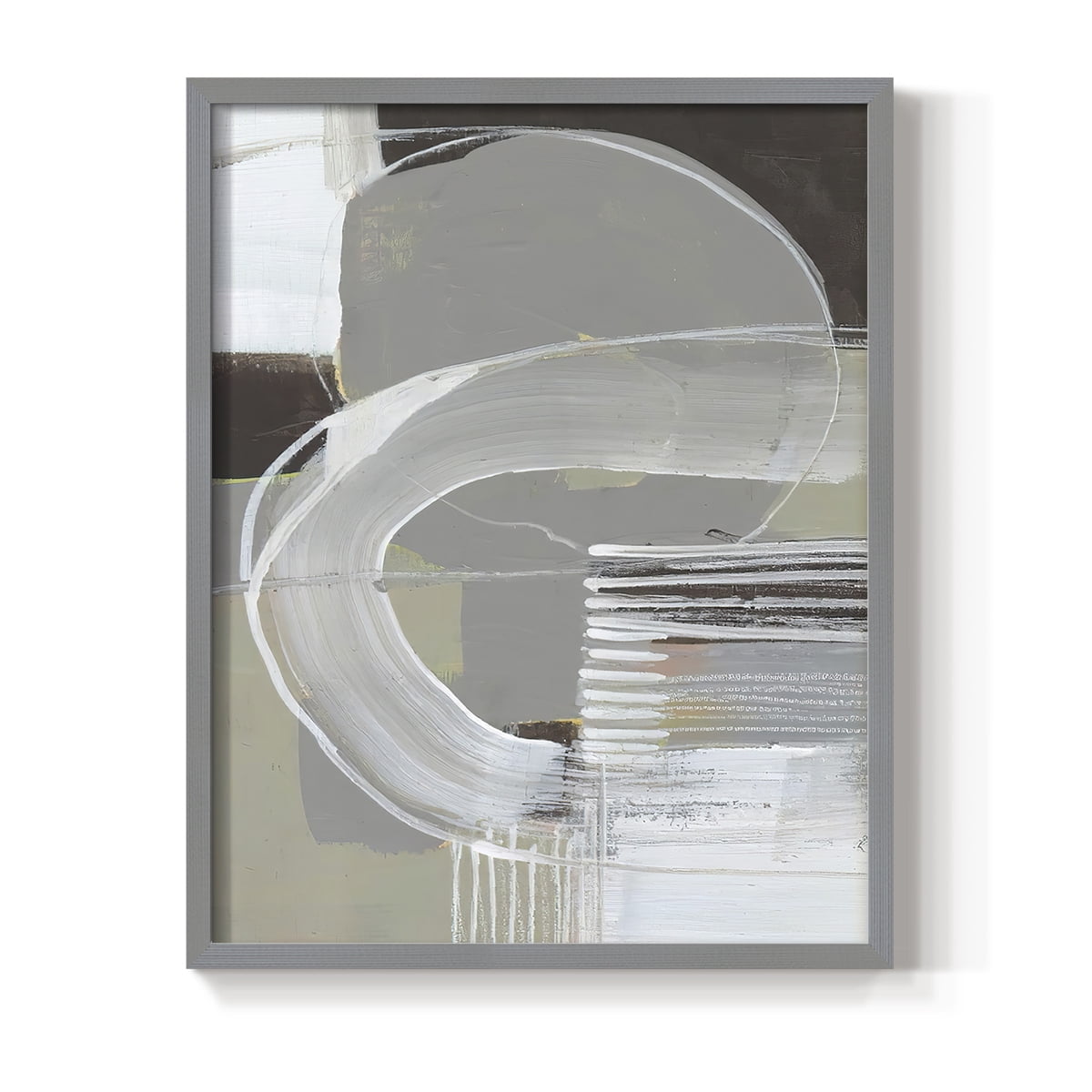 Arching Neutrals II in Paper Solid Wood 8 x 10 Framed Print