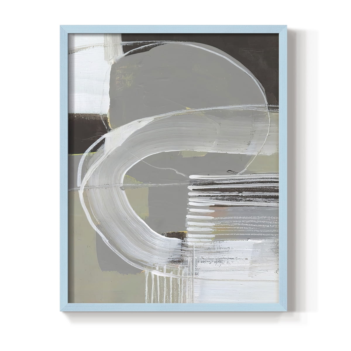 Arching Neutrals II in Paper Solid Wood 8 x 10 Framed Print