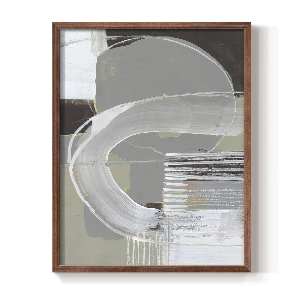 Arching Neutrals II in Paper Solid Wood 8 x 10 Framed Print