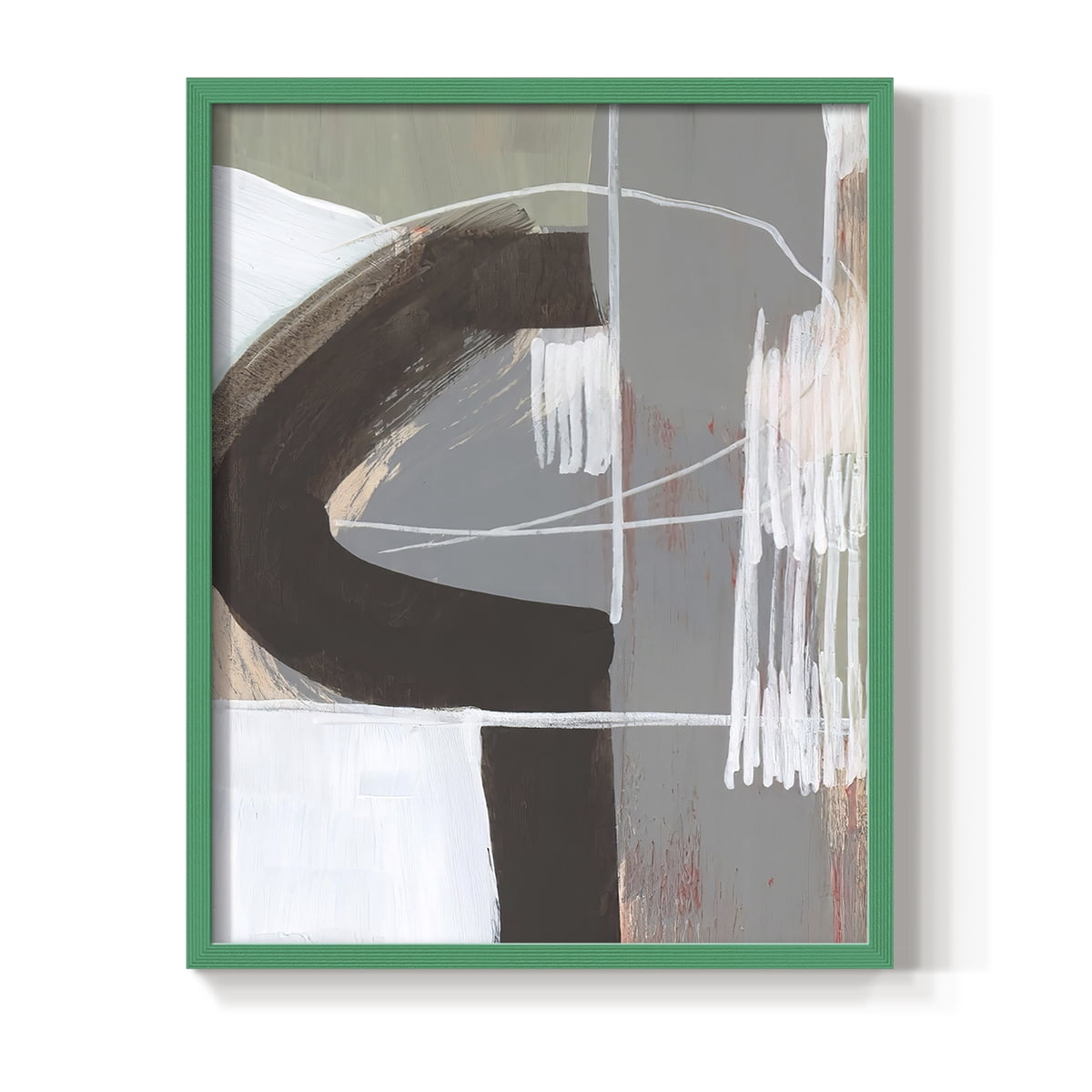Arching Neutrals IV in Paper Solid Wood 8 x 10 Framed Print