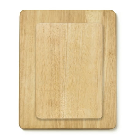 Architec Gripperwood Cutting Boards, Set of 2, Beechwood with Non-slip Gripper Feet, 11 x 8" and 14 x 11"