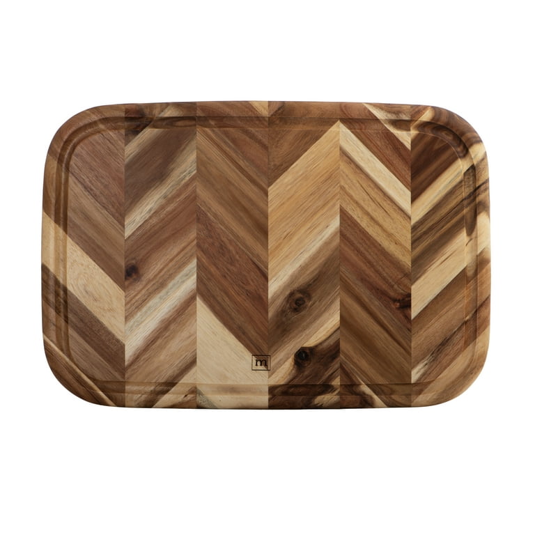 Cuts of Meats Acacia Wood Large Cutting Board