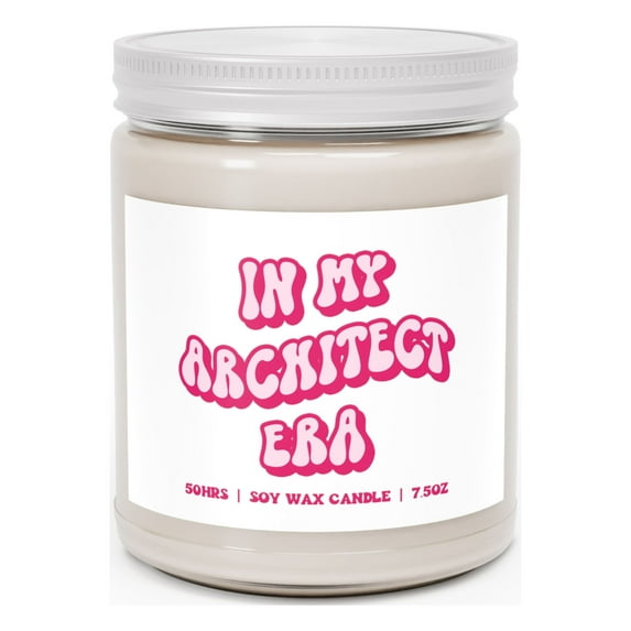 Architect Architecture Grad Graduation Candle, Gifts, Decor, Scented