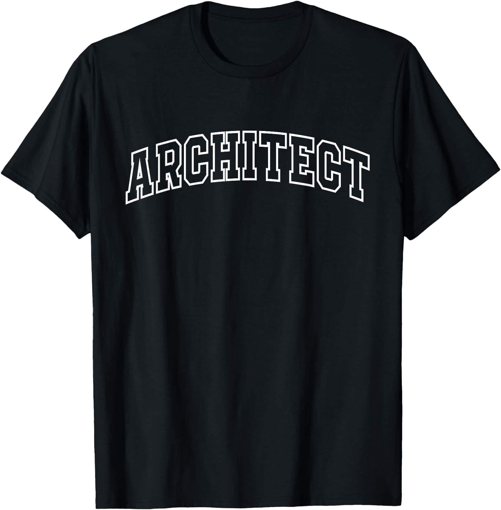 Architect Athletic Lettering Designer s T-Shirt - Walmart.com