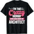 thumbnail image 1 of Architect Construction Designer Blueprint Plans Architecture T-Shirt, 1 of 3