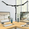 thumbnail image 1 of Architect Desk Lamp with 5 Light Bars for Home Office, 32.5Inch Long Led Desk Light with Clamp, 24W Tall Foldable Computer Lamp with Swing Arm, Bright Table Light for Desktop Working Drafting, 1 of 6