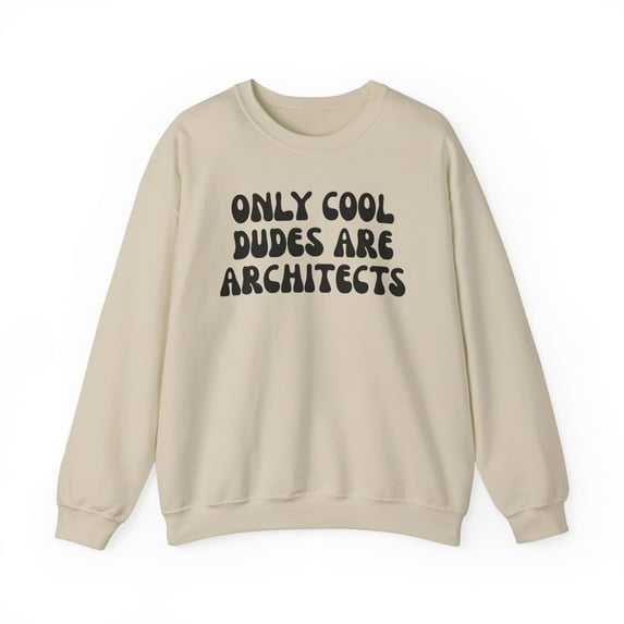 Architect Graduation Sweatshirt Gifts Crew Neck Shirt Long Sleeve Unisex