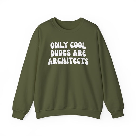 Architect Graduation Sweatshirt Gifts Crew Neck Shirt Long Sleeve Unisex