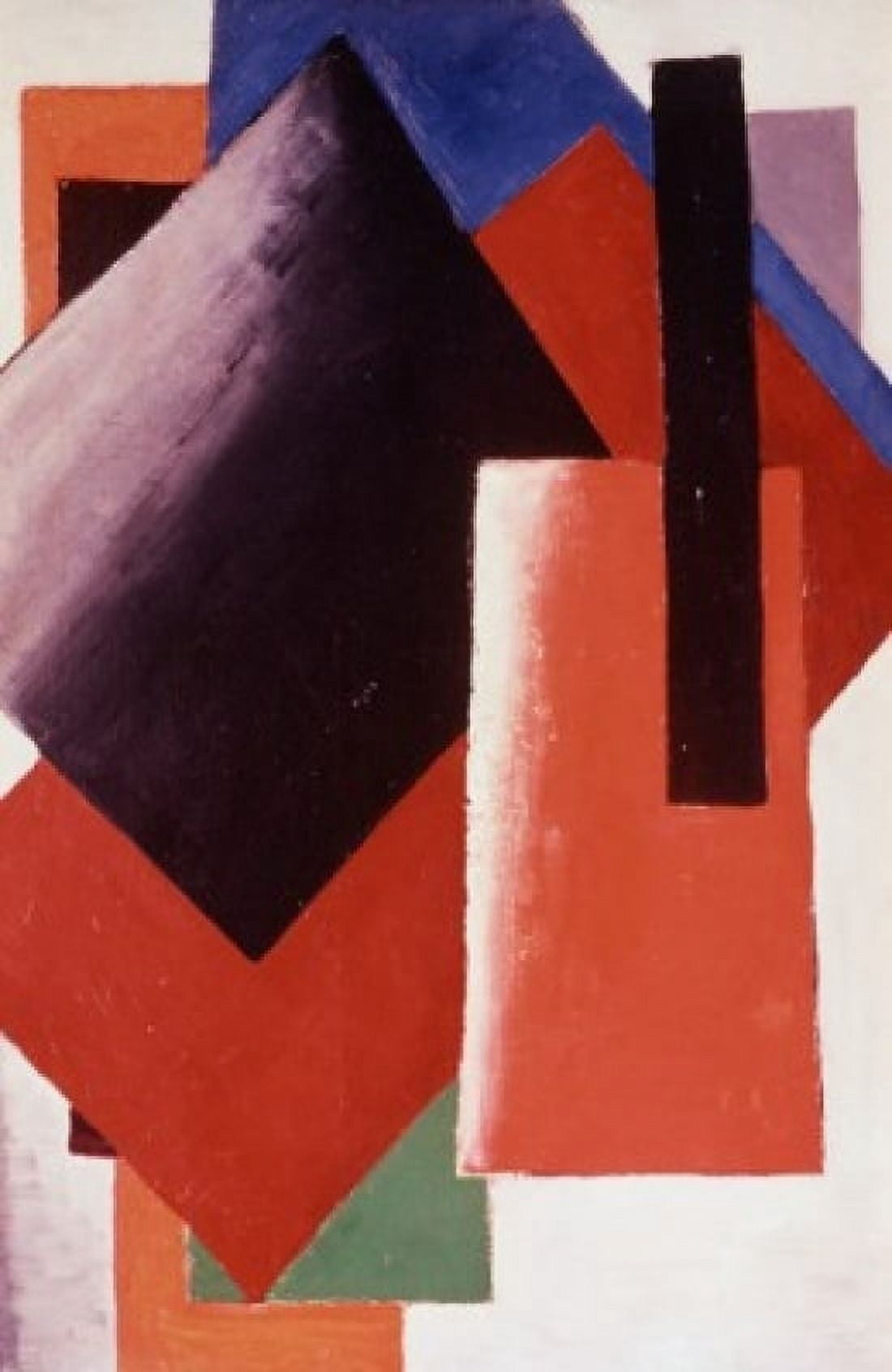 Architectonic Composition 1918 Ljubov Sergeevna Popova (1889-1924 Russian) Canvas Art - Ljubov Popova (24 x 36)