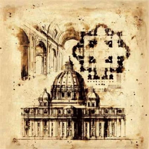 Architectorum No. 3 Poster Print by Paul Panossian
