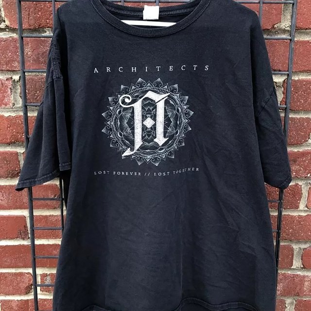 Architects metalcore band tshirt, reprinted shirt, gift for fan