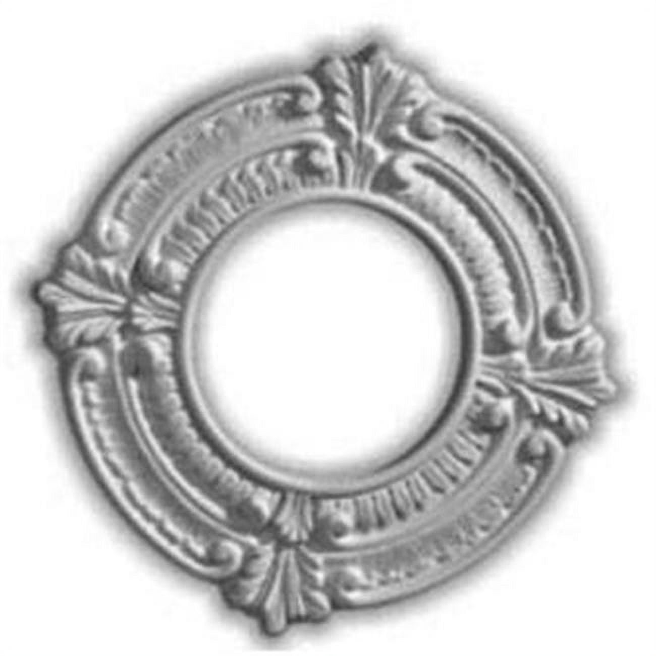 Architectural Accents Benson Ceiling Medallion White 9 In OD X 4 architectural-accents-benson-ceiling-medallion-white-9-in-od-x-4