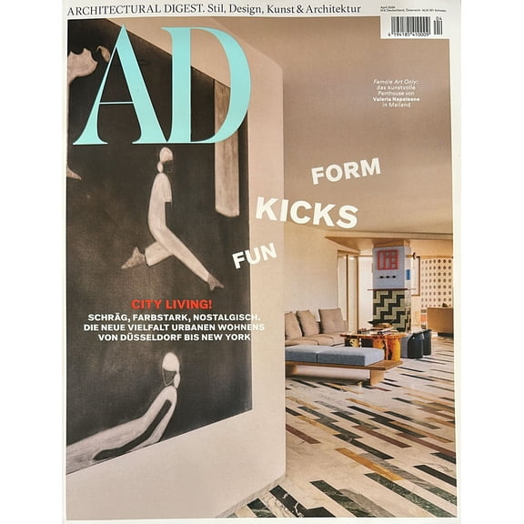 Architectural Digest Germany Magazine April 2026