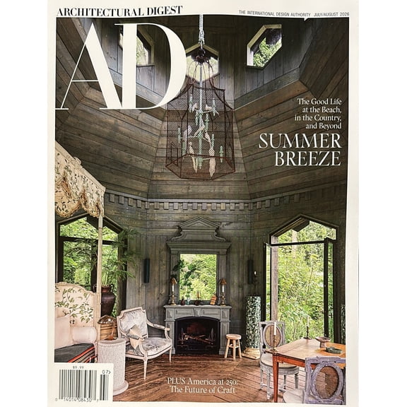 Architectural Digest USA Magazine July 2026