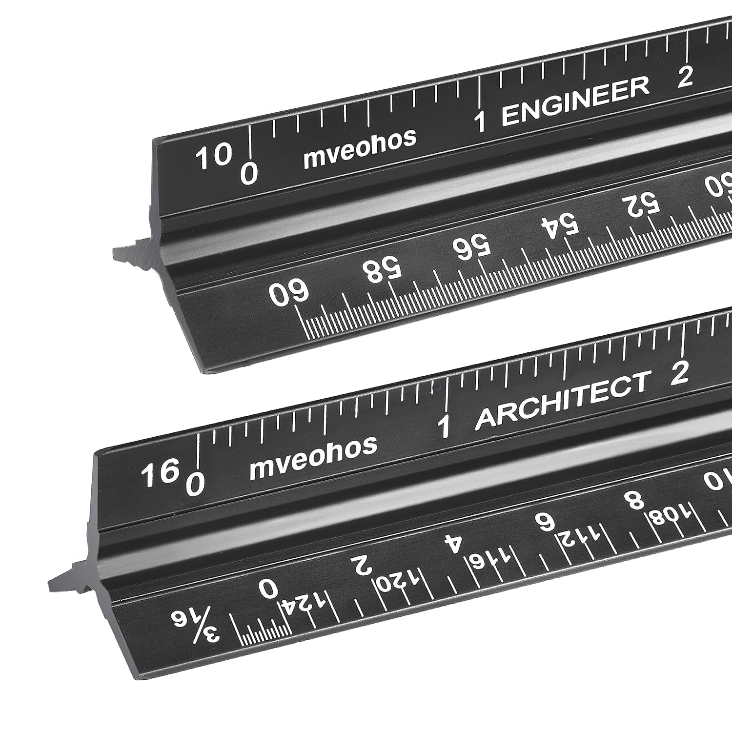 Architectural and Engineering Scale Ruler Set, Imperial Measurements 12 ...