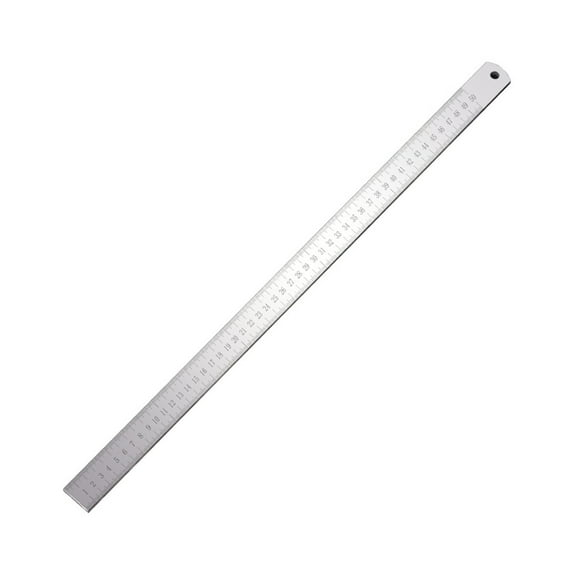 Architectural Grade Stainless Steel Secure Drawing Measuring Tool Ruler with Nonslip Back for Engineers Drafting Designs