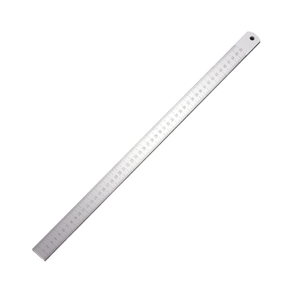 Architectural Grade Stainless Steel Secure Drawing Measuring Tool Ruler with Nonslip Back for Engineers Drafting Designs