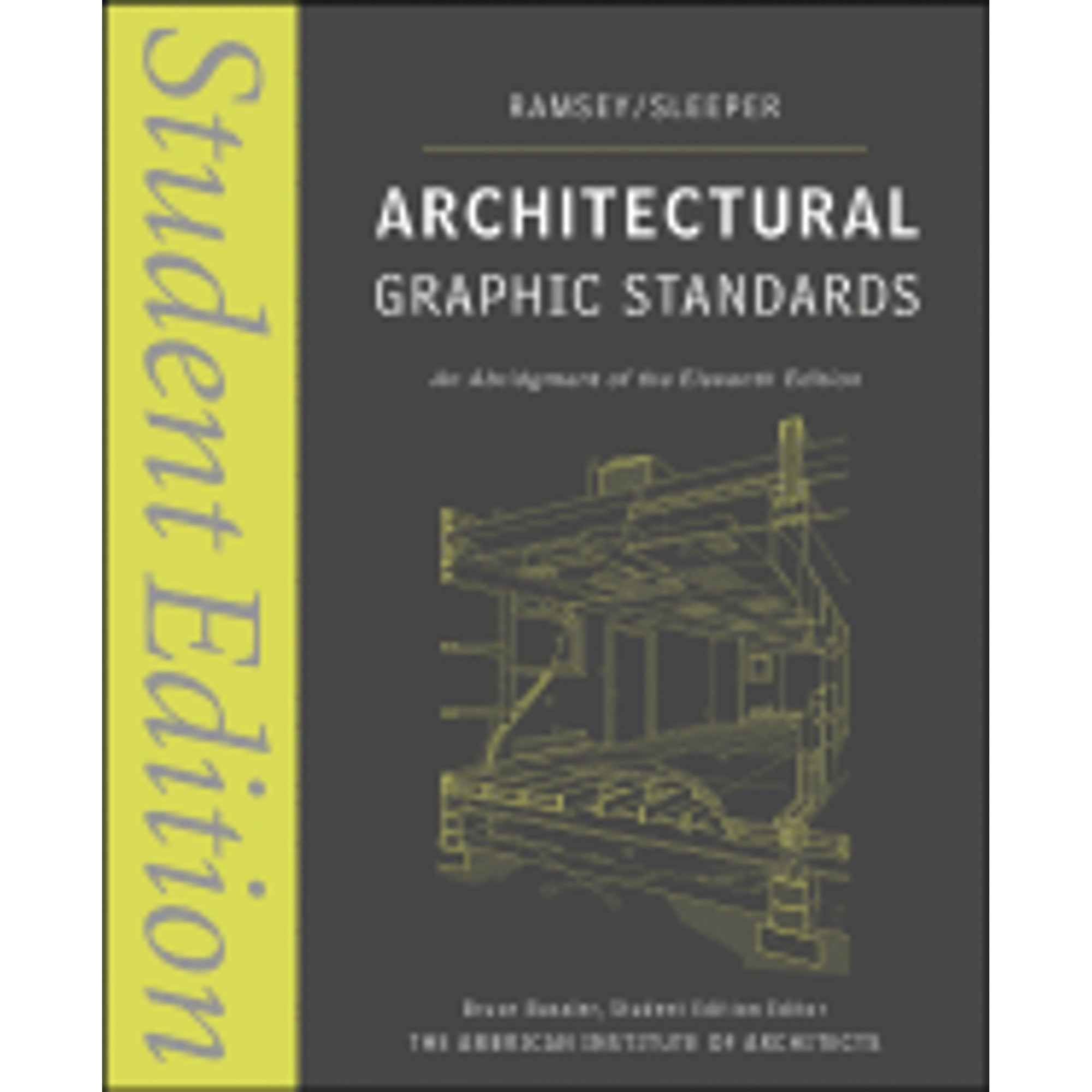 Pre-Owned Architectural Graphic Standards (Paperback 9780470085462) by Charles George Ramsey, Harold Reeve Sleeper, Keith E Hedges
