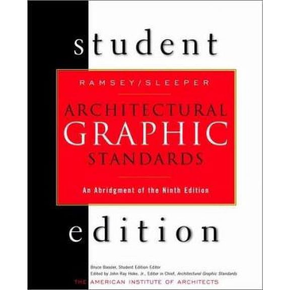 Pre-Owned Architectural Graphic Standards (Paperback) by Charles George Ramsey, Harold Reeve Sleeper, John Ray Hoke