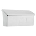 thumbnail image 1 of Architectural Mailboxes Wayland™ Vertical Wall-Mounted Mailbox for Outside, Rust-Resistant Galvanized Steel Metal Small Mail box, White, 1 of 8