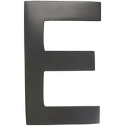 Architectural Mailboxes 3582DC-E 4 in. Brass Floating House Letter E, Dark Aged Copper