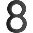 thumbnail image 1 of Architectural Mailboxes 3585AB-8 Solid Cast Brass 5 in. Antique Brass Floating House Number 8, 1 of 7