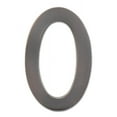 thumbnail image 1 of Architectural Mailboxes 3585DC-0 Solid Cast Brass 5 in. Dark Aged Copper Floating House Number 0, 1 of 7