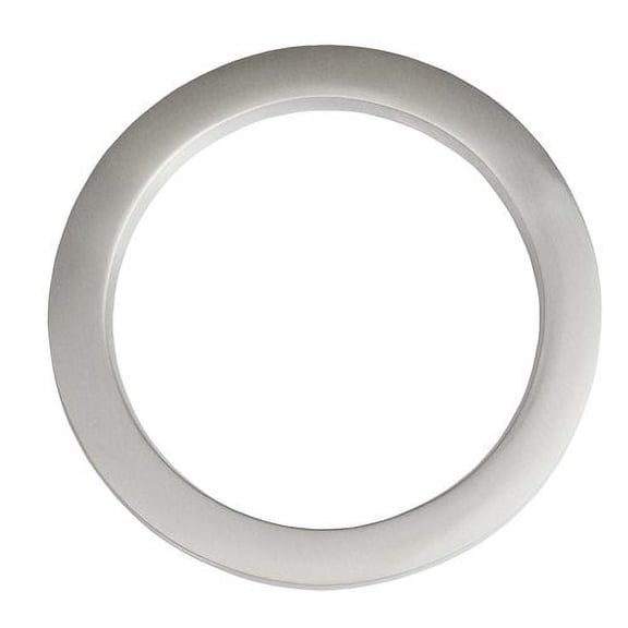 Architectural Mailboxes 4 in. Wright Satin Nickel Floating House Number 6