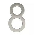 thumbnail image 1 of Architectural Mailboxes 4 in. Wright Satin Nickel Floating House Number 8, 1 of 1