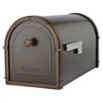 Architectural Mailboxes 5591RZ10 Bellevue Modern Post Mounted Mailbox