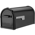 thumbnail image 1 of Architectural Mailboxes 5593B-SR Hillsborough Post Mount Mailbox - Black - Large, 1 of 5