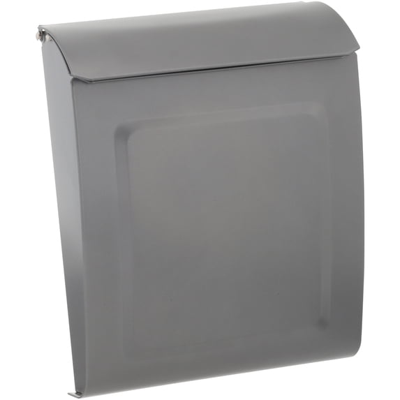 Architectural Mailboxes® Aspen Powder Coated Graphite Wall-Mounted Metal Mailbox Box