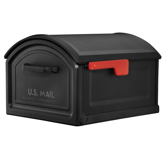 Architectural Mailboxes BILT CRE8 Extra Large Capacity Plastic Post ...