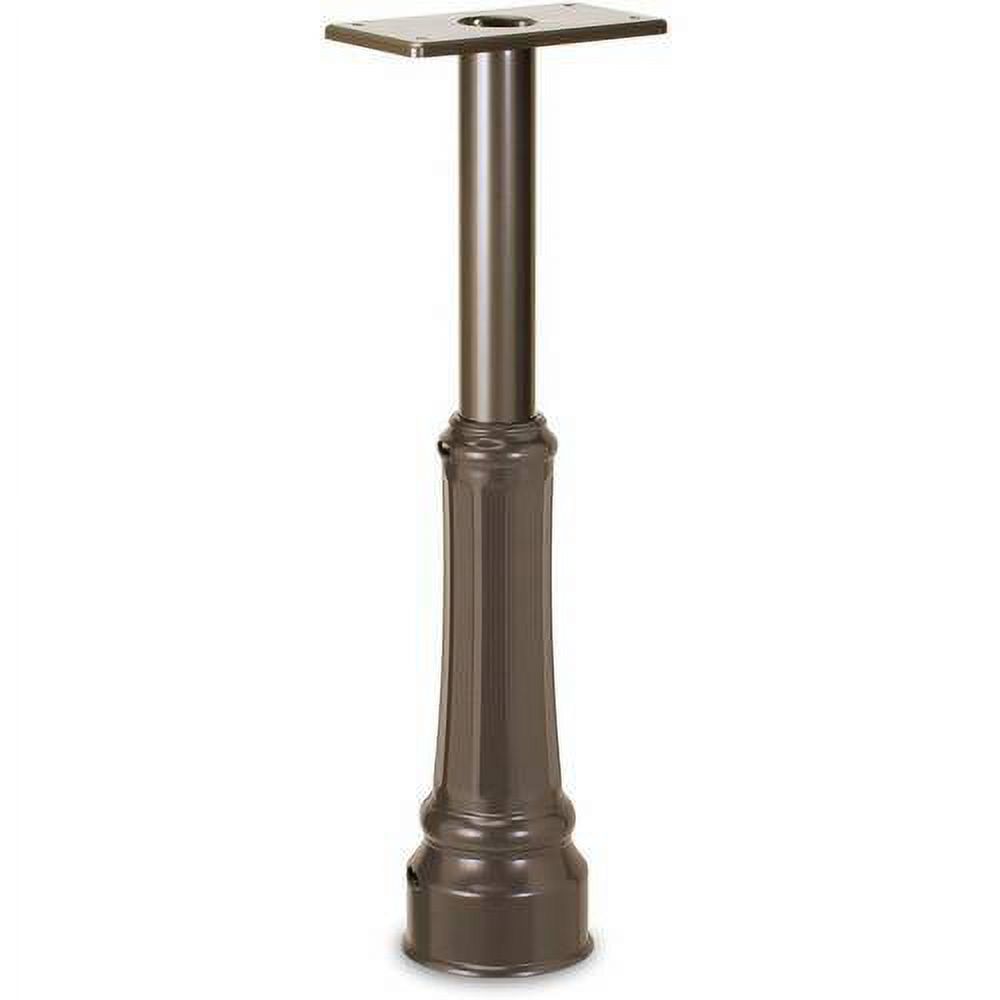 Architectural Mailboxes Basic In-Ground Post with Decorative Cover ...