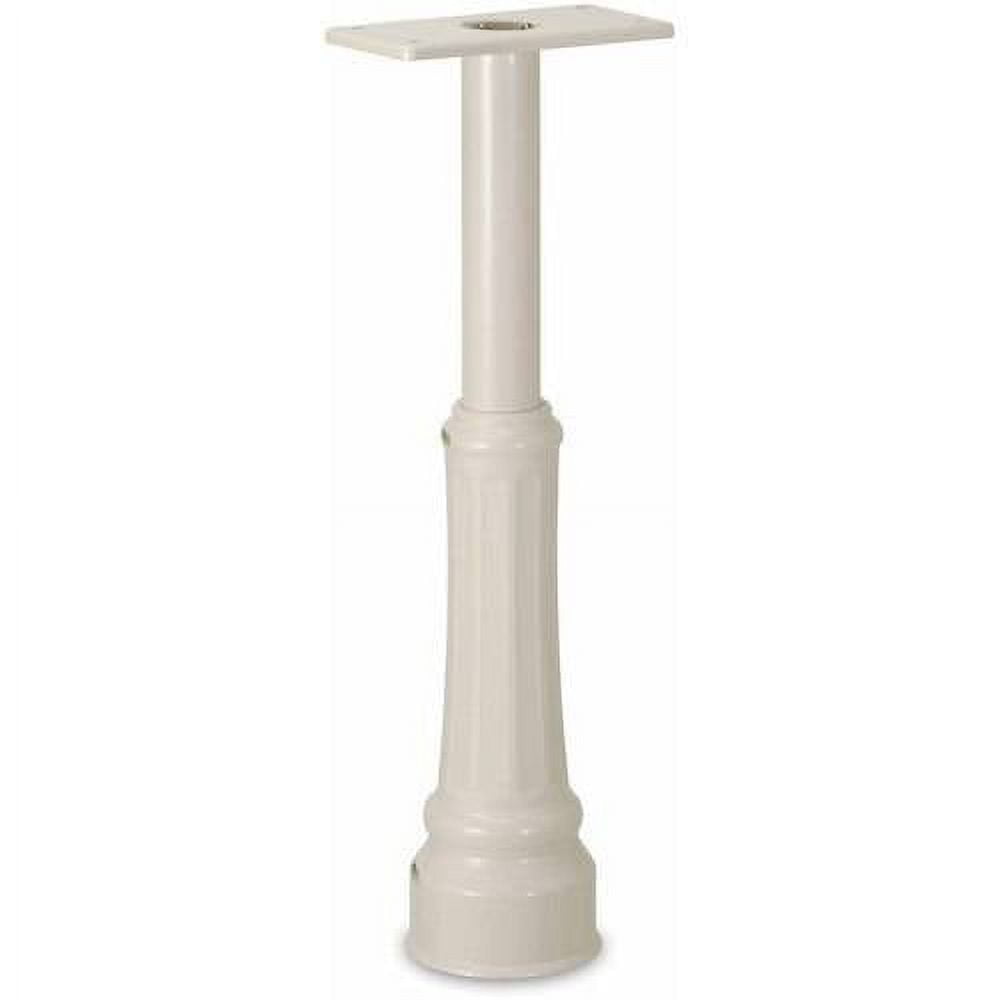 Architectural Mailboxes Basic In-Ground Post with Decorative Cover, Sand