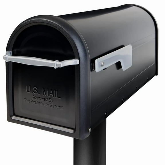 Architectural Mailboxes Chadwick Post Mount Mailbox - Black