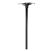 Architectural Mailboxes Coolidge Galvanized Steel Mailbox Post, Black