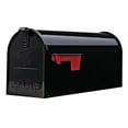 thumbnail image 1 of Architectural Mailboxes Elite Galvanized Steel, Medium, Post-Mount Mailbox in Black, 1 of 6