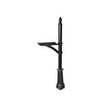 thumbnail image 1 of Architectural Mailboxes Hamilton Aluminum Mailbox Post, Compatibility Code F, G, H, 7510B-10, Black, 1 of 4