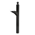 thumbnail image 1 of Architectural Mailboxes Landover 4x4 Slip Over Aluminum, Mailbox Post in Black, 1 of 8
